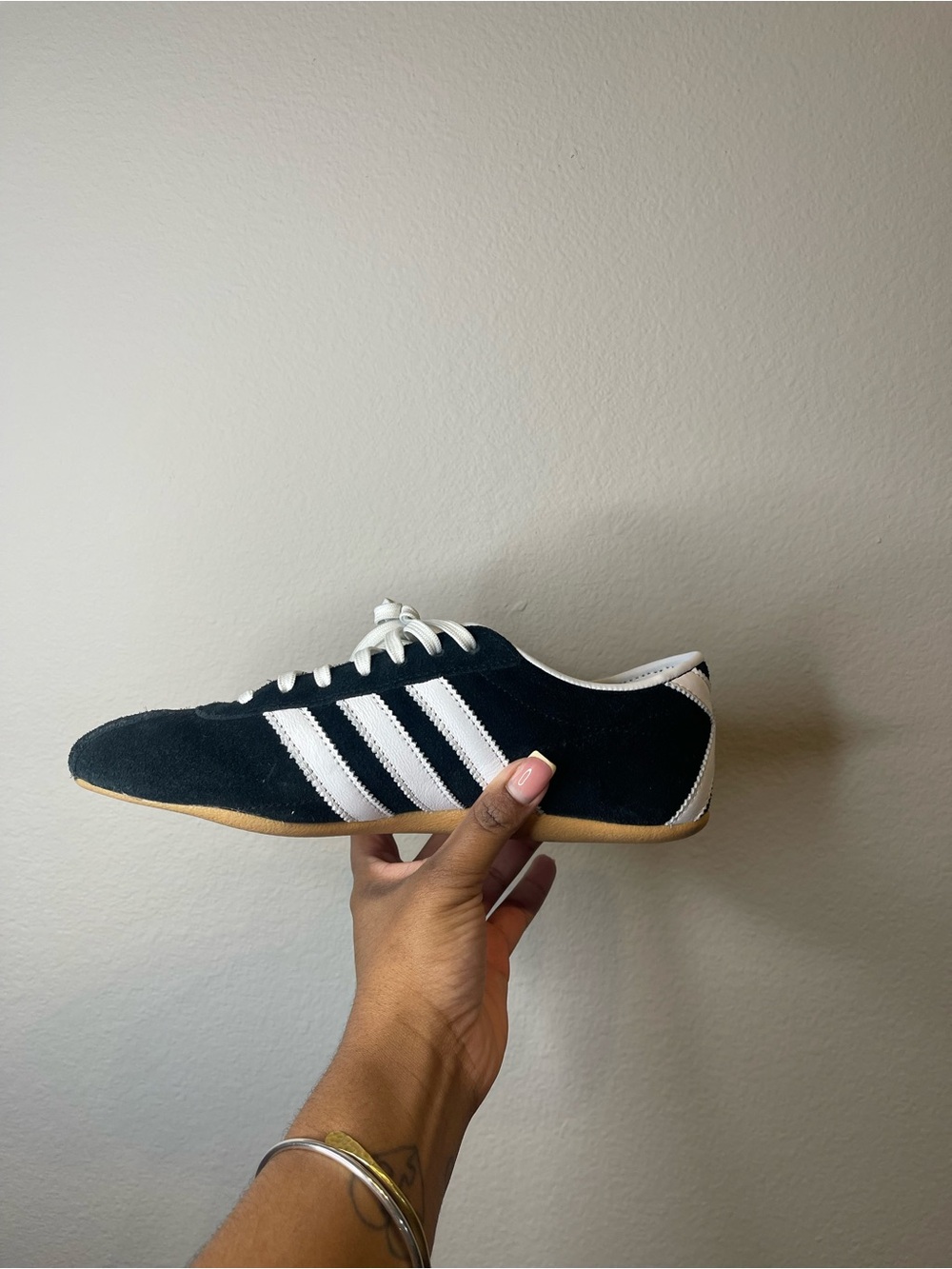 adidas Tokyo Black & White Low-Profile Sneakers - Picture 12 of 16